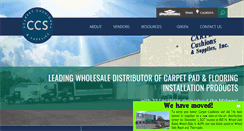 Desktop Screenshot of carpetcushions.com